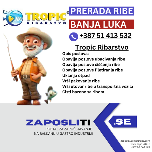 Prerada ribe  – Banja Luka