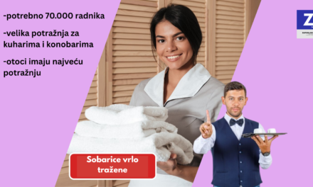 U 2026 god na moru u Hrvatskoj potrebno preko 70.000 radnika